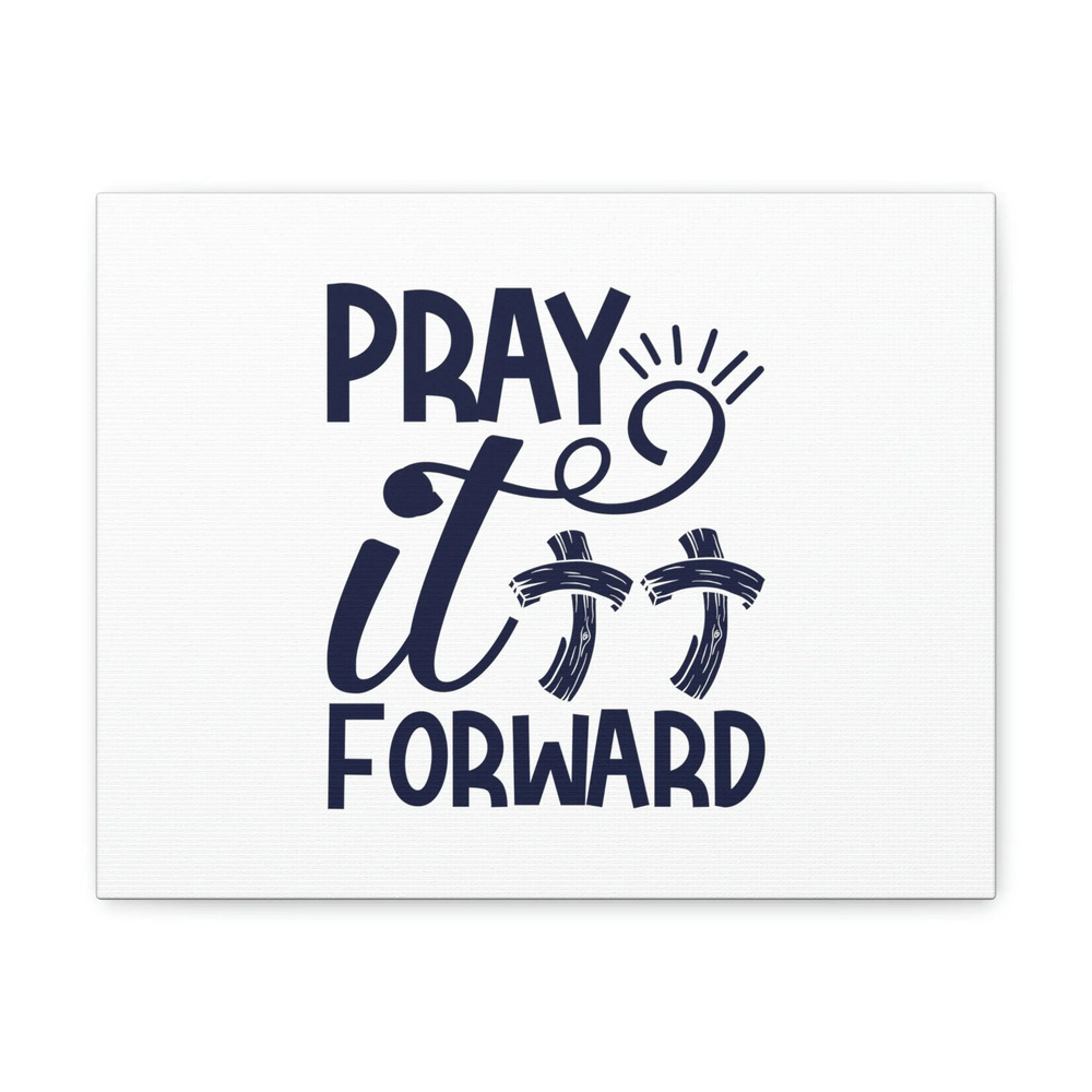 Scripture Walls Pray It Forward Romans 12:12 Double Cross Christian Wall Art